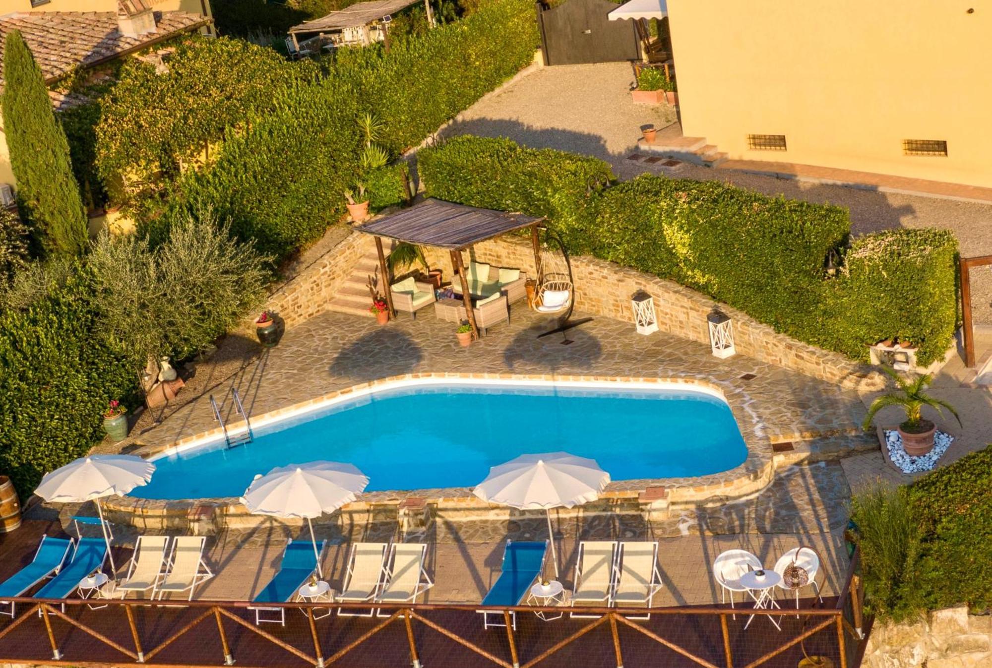 Podere Vergianoni Immerso Nelchianti Con Piscina Tavarnelle Val di Pesa Zewnętrze zdjęcie