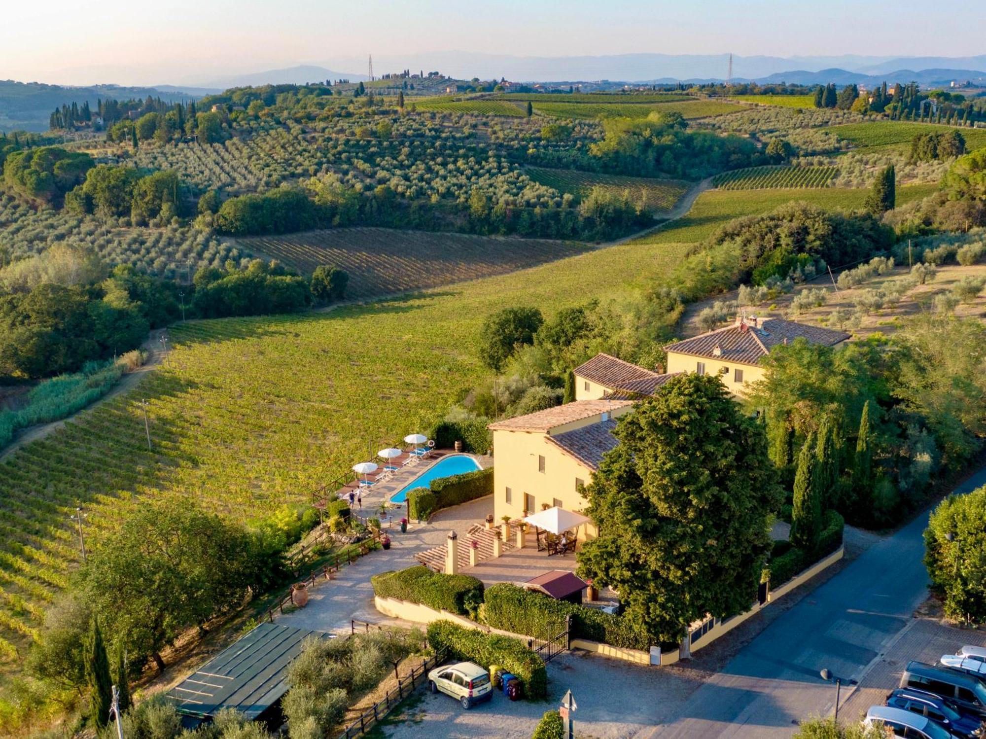 Podere Vergianoni Immerso Nelchianti Con Piscina Tavarnelle Val di Pesa Zewnętrze zdjęcie